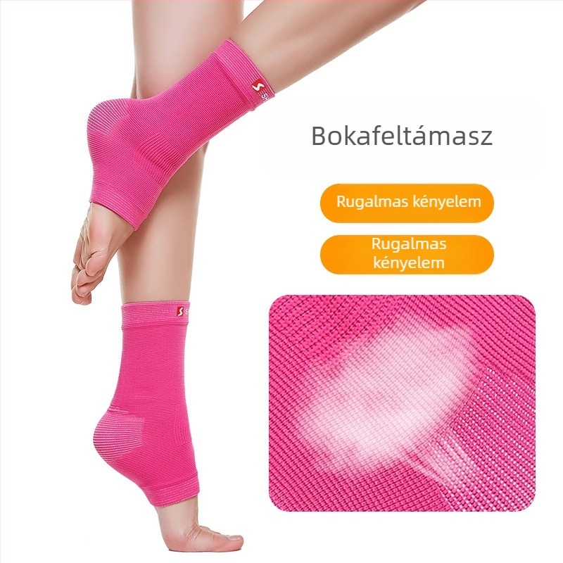 Nylonból készült boka védelem, melegítő hatású, alkalmas jóga, edzés és tánc számára