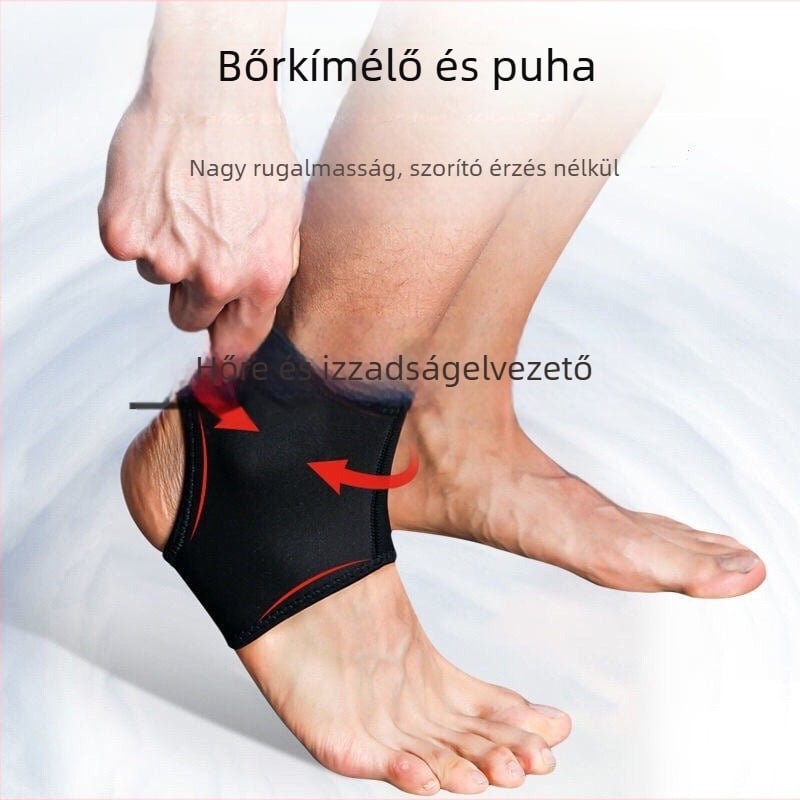 Upper Bokaszalag ízületi stabilizációhoz és rehabilitációhoz – spandex anyag, univerzális illeszkedés, boka védelem