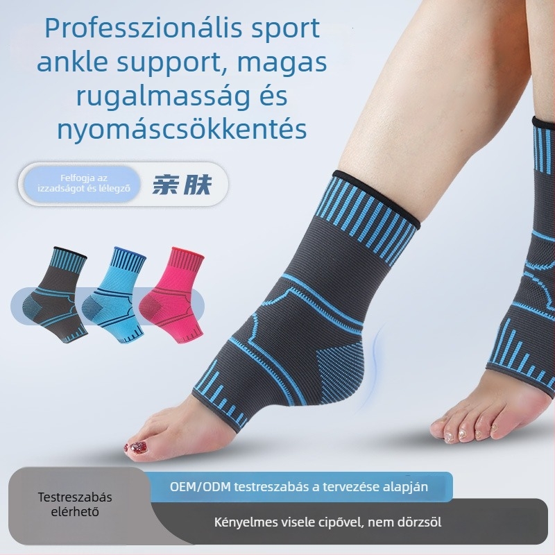 Nylon bokavédő felnőtteknek, sprain elleni védelem, kosárlabdához