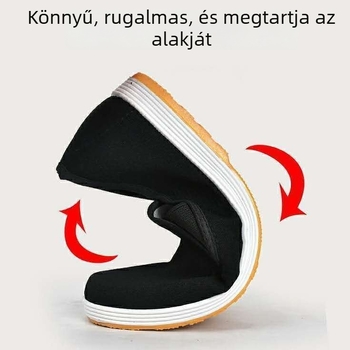 Uniszex textilcipő, pamut felsőrész, kompozit talp, légáteresztő