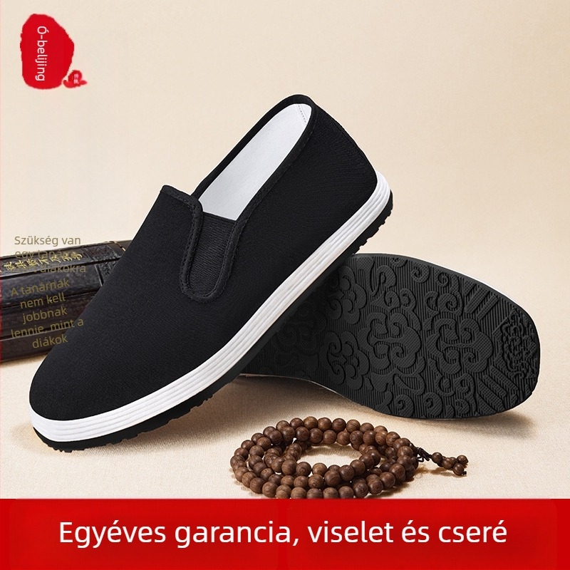 Textil lapos cipő nőknek, kerek orr, alacsony nyílás, PVC talp, textil bélés