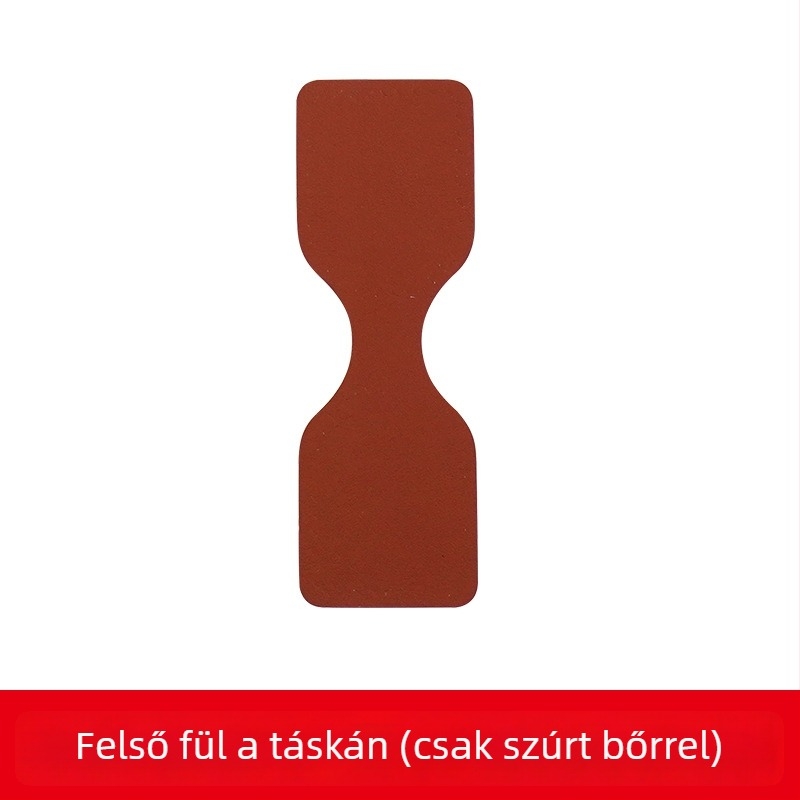 Yiyaxuan Bőr Táska Kiegészítő – valódi bőr, két réteg marhabőrből, testreszabható, egyszínű