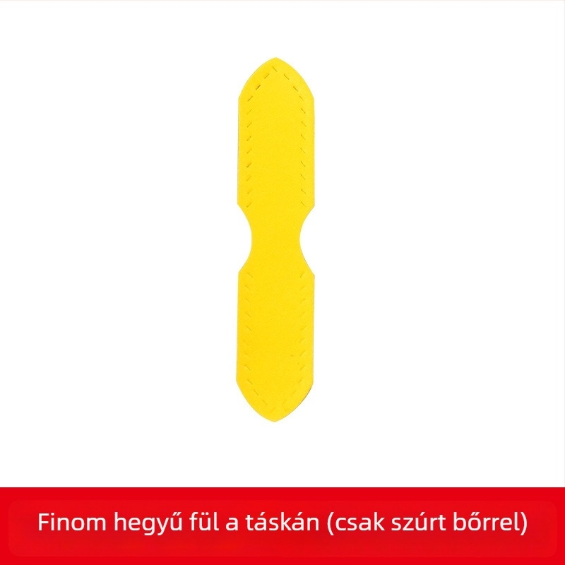 Yiyaxuan Bőr Táska Kiegészítő – valódi bőr, két réteg marhabőrből, testreszabható, egyszínű