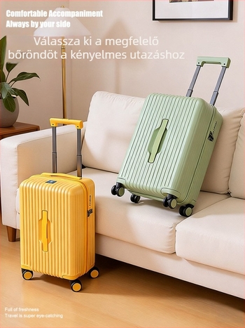 Könnyű kézipoggyász, uniszex, polikarbonát, TSA kombinációs zár, univerzális kerekek, 3 kg