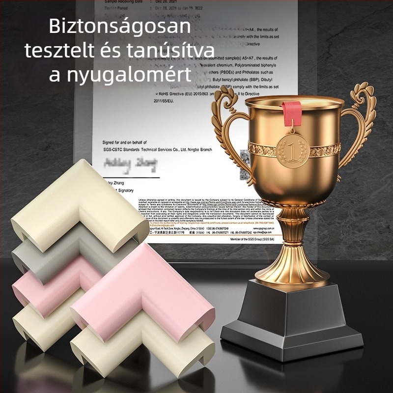 Gyerekeknek szóló sarokvédő készlet derékszögű sarkokhoz — védőperem a bútorokhoz, márka Sticky product exchange