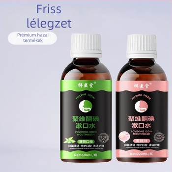 Povidon-jód szájöblítő | Xiang Yi Tang | gyümölcsös illat | normál specifikációk | testápolási készlet