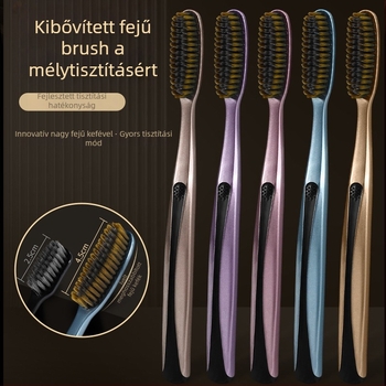 Healthy fogkefe lágy sörtékkel felnőtteknek, manuális, 5 darab