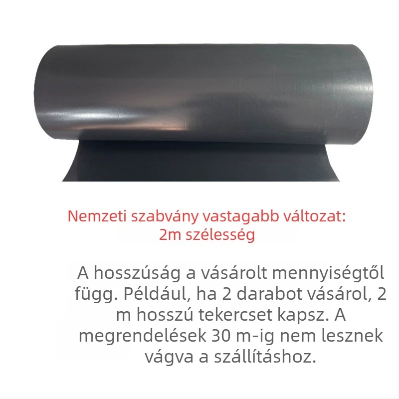 Tetőkertekhez való gyökérzáró lemez, műanyagból, megakadályozza a gyökér behatolását