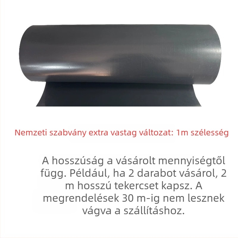 Tetőkertekhez való gyökérzáró lemez, műanyagból, megakadályozza a gyökér behatolását