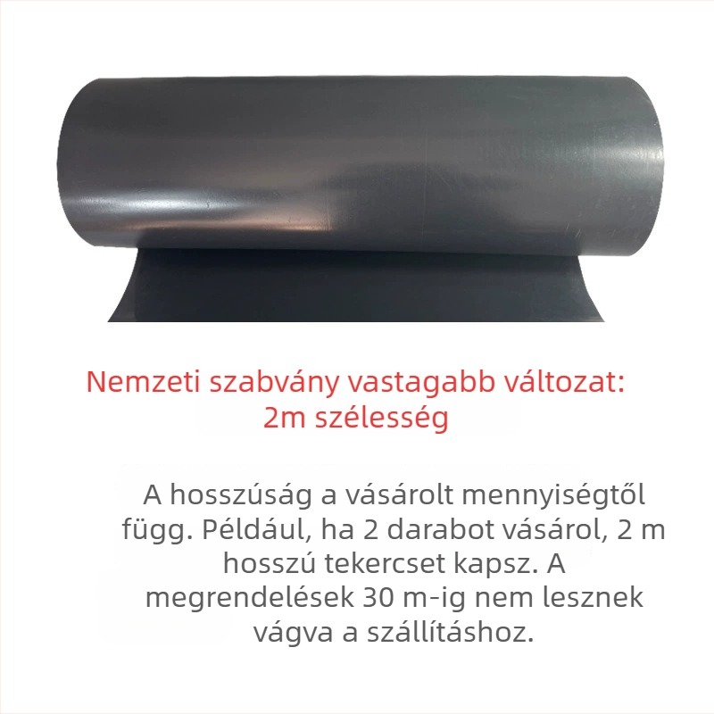 Tetőkertekhez való gyökérzáró lemez, műanyagból, megakadályozza a gyökér behatolását