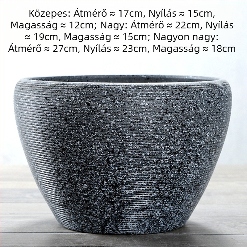 Kerámiából készült virágcserép, padlóra helyezhető, korrózióálló, otthoni kertészkedéshez