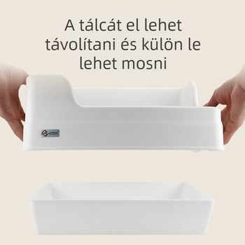 Dayang nyúltoalette – anti-tip, anti-ürítés, anyagok: PP, ph+ps, fém, modell 5203