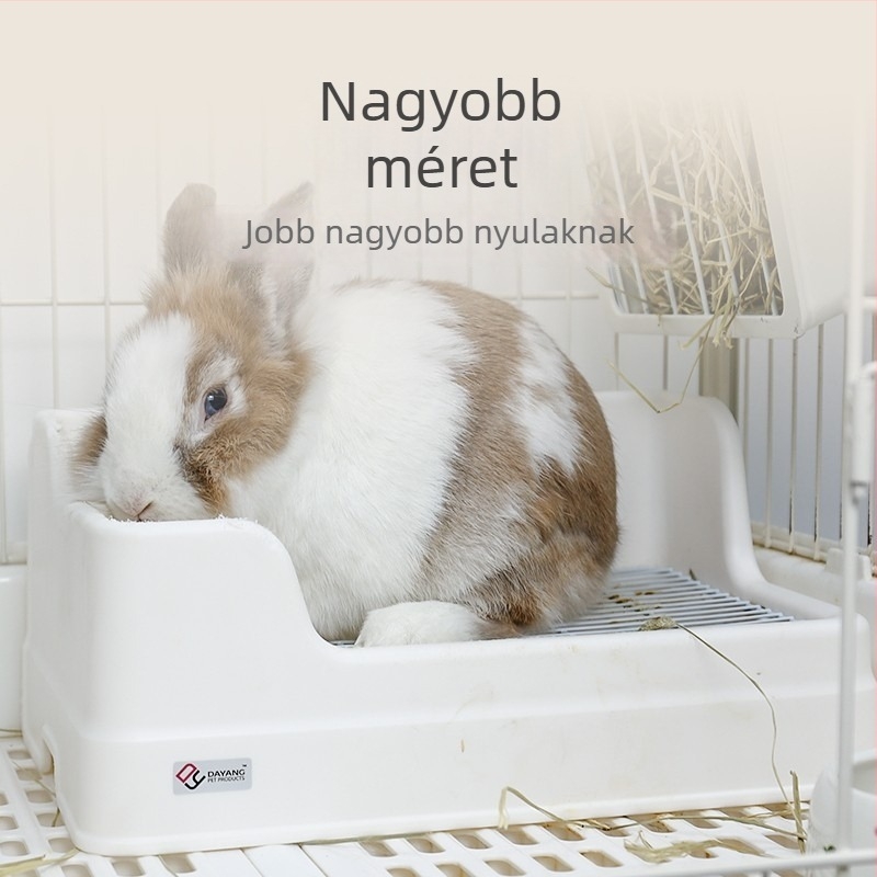 Dayang nyúltoalette – anti-tip, anti-ürítés, anyagok: PP, ph+ps, fém, modell 5203