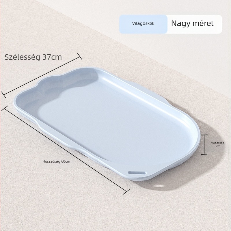 Senwei macska etető alátét, vízálló, csúszásmentes, műanyag, 2 db
