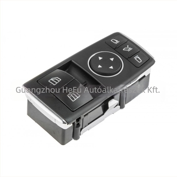 Mercedes-Benz elektromos ablakemelő kapcsoló, modell A1698206610, kompatibil W245/B200, ABS, standard feszültség