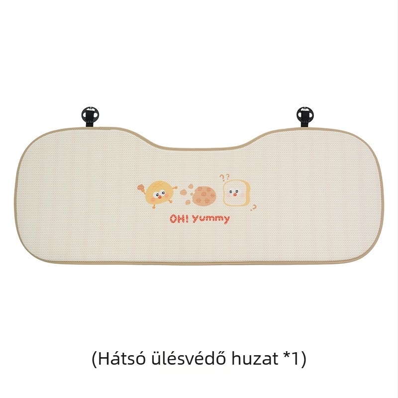 Feather cen Puha autófejtámasz párna Toast Biscuits mintázatú, PP gyapot töltet
