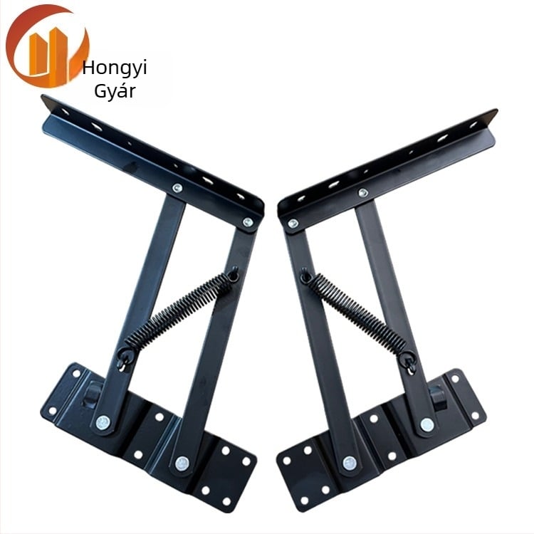 Kávéasztal zsanér – Vasból, Sztancolás és Fújásos felületkezelés, Állítható, Modern Minimalista Stílus