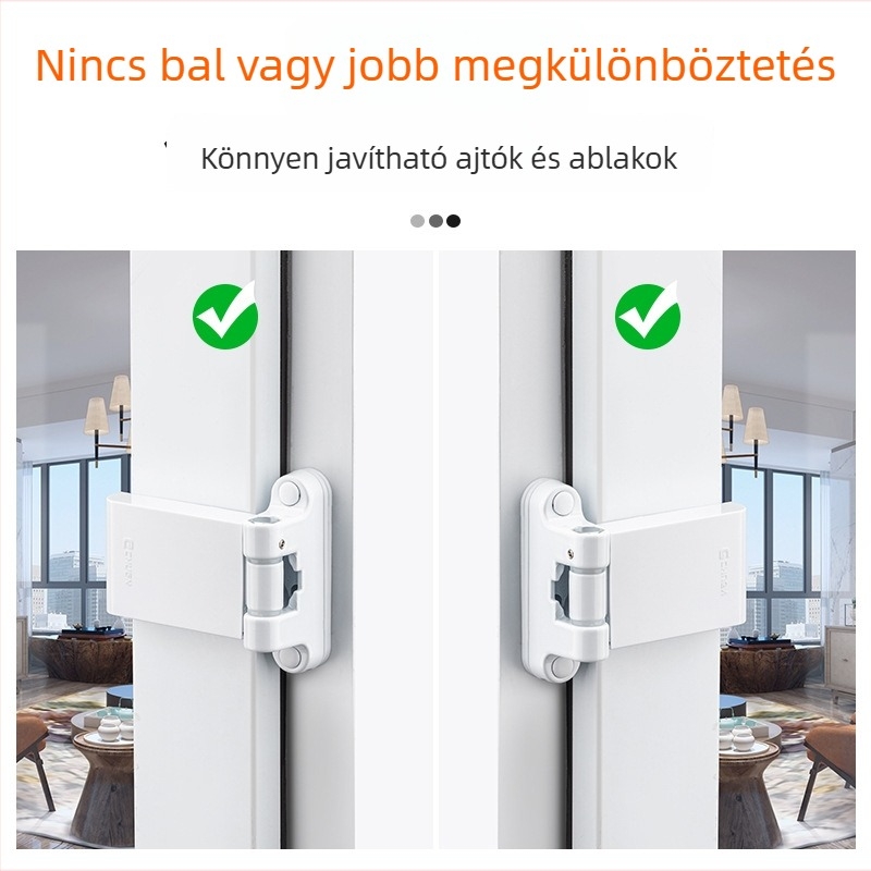 Top valley 1f3c07-weighted ajtózsanér PVC ablak/ajtóhoz, cinkötvözet, szokványos vastag zsanér, festett felület