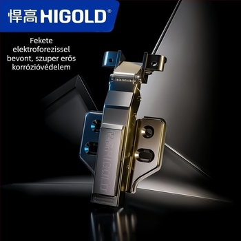 Higold G Series ajtózsanér alumínium keretű ajtóhoz, lengéscsillapító, csendes működés, hidegen hengerelt acél