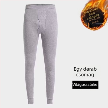 Férfiaknak Slim Fit mindennapi nadrág, középmagas derekú, egyszínű poliészter, ősz 2025