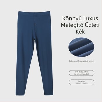 Férfi termikus nadrágok, Modal anyagból, magas rugalmasság, egy rétegű, vast anyag 201–250 g/m², 90–95% Modal