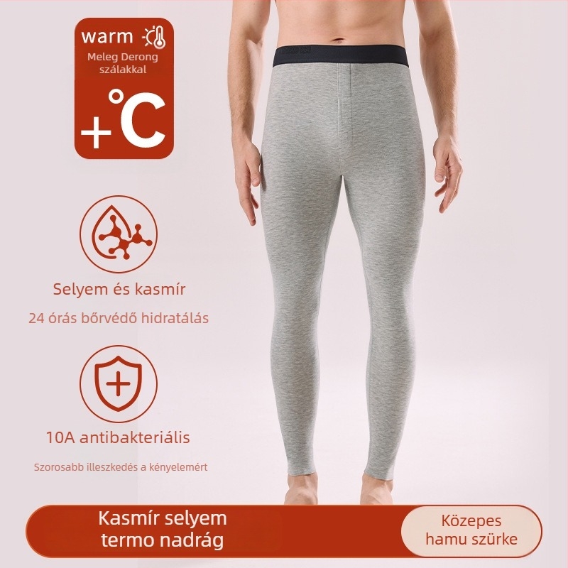 Férfi hosszú melegnadrág akril 30–50% – Extra Thick 301–350 g/m² – egyszínű