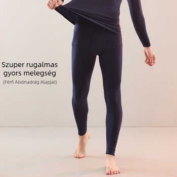 Férfi modal termikus alaprétegű leggings – ultra vékony, magas rugalmasságú, egyrétegű