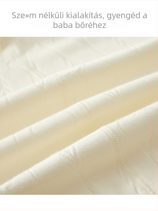 Két részes pamut termikus ruházati készlet gyermekeknek, uniszex, nedvszívó, puha anyag, tavasz–őszre