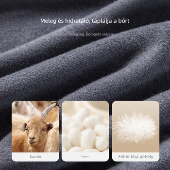 Férfi őszi-téli termikus alj-nadrág, bolyhosított poliészter 70–80%, 201–250 g/m², elasztikusság és melegség, egy rétegű