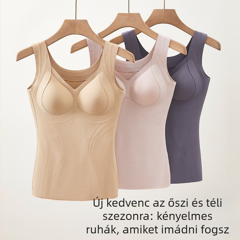 Női termo mellény testformázó és fűtő funkcióval, Derong anyag, pulover-stílus