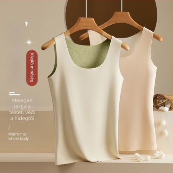 Női De Velvet termikus mellény, fleece-béléssel, kerek nyakú, poliészter 90–95%, középsúlyú 181–200 g/m², testformázó