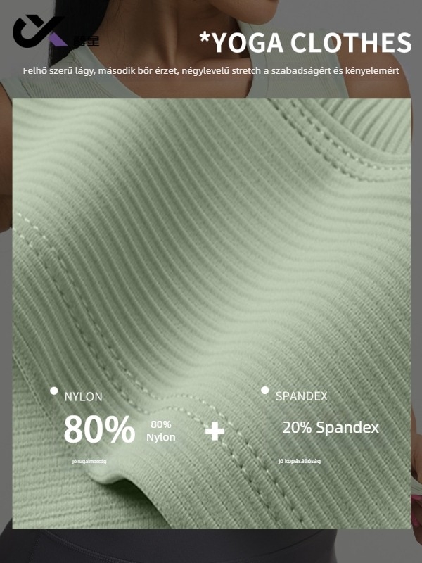 Alcohol star Női sportos top ujjatlan, beépített melltámasz, gyorsan száradó, szoros fazon, 80% nylon + 20% spandex