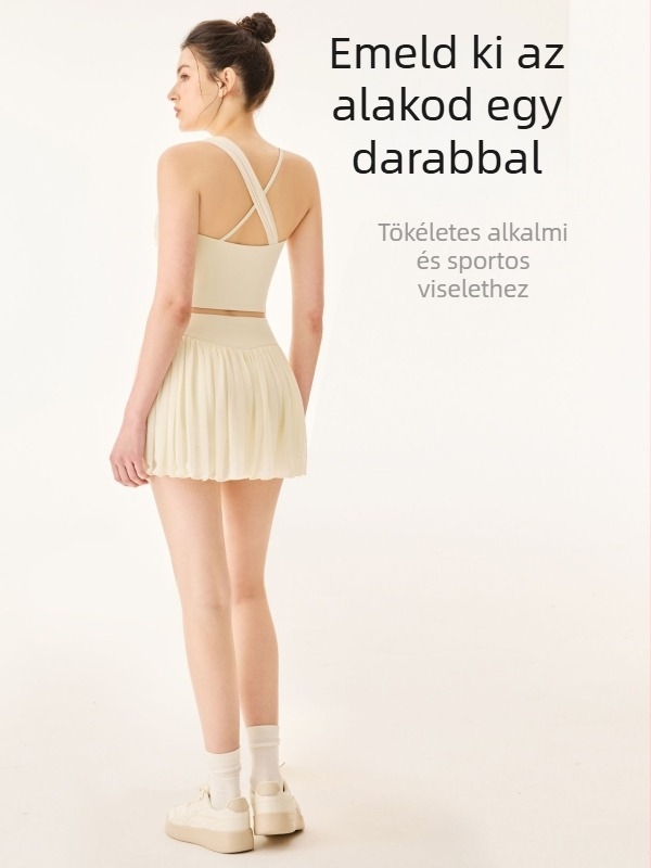 Női jóga felső, rendkívül rugalmas, melltartó párnákkal, hálós panelokkal, derékig érő hossz, tavasz 2025