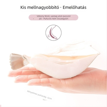 Női csipés melltartó drót nélküli, 3/4 kosár, vékony felső rész, rögzített dupla vállpántok, hátsó három sor zárókapcsok