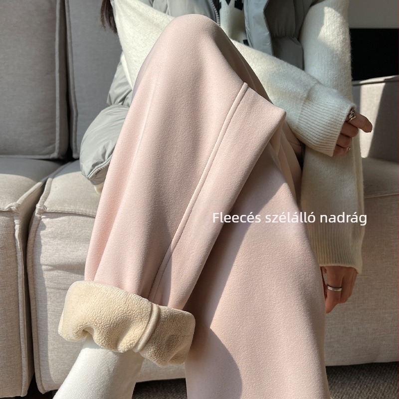 Női magas derekú harém stílusú edzőnadrág, poliészter-spandex keverék, 95% poliészter, vastag, téli 2024