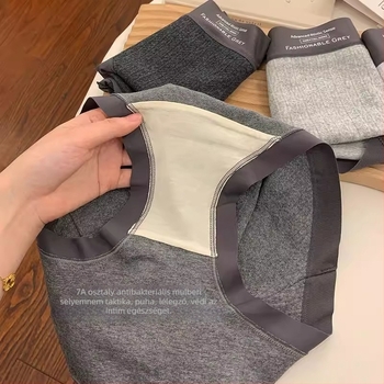 Lányoknak szánt pamut alsónemű, középmagas derekú, jacquard szövésű, lélegző és antibakteriális anyag