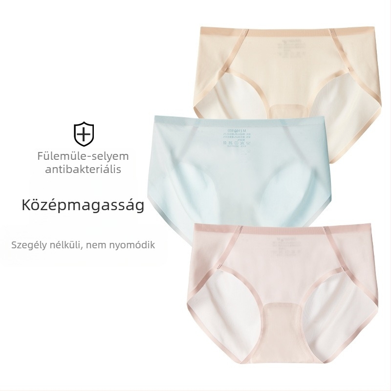 Női nylonos bugyi, gyorsan száradó, légáteresztő, középmagas derekú