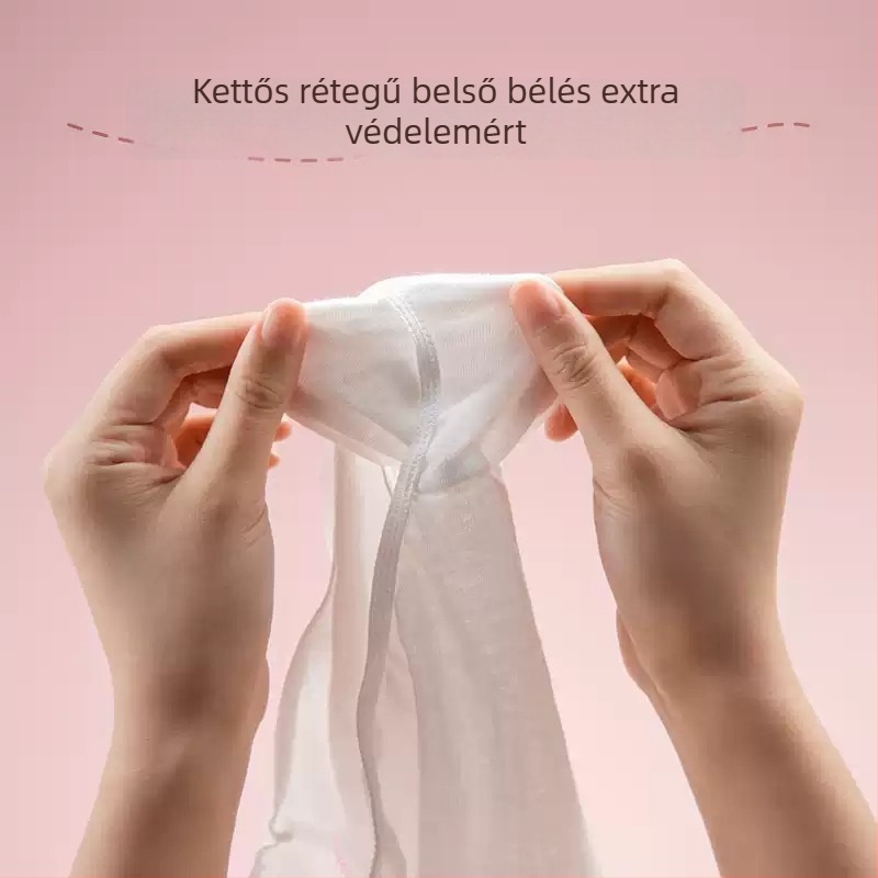 Egyszer használatos anyasági fehérnemű szülés utáni gondozáshoz, steril, tiszta pamut, lélegző, középmagas derekú, intim része pamutból