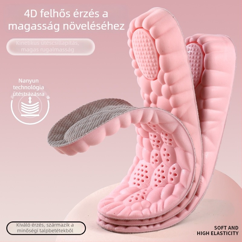 Magasságot növelő talpbetét - PU, teljes talpbetét, modell 5173-3, Uniszex