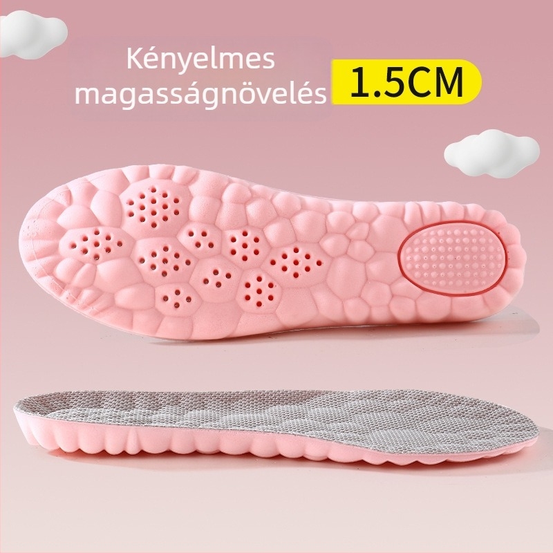 Magasságot növelő talpbetét - PU, teljes talpbetét, modell 5173-3, Uniszex