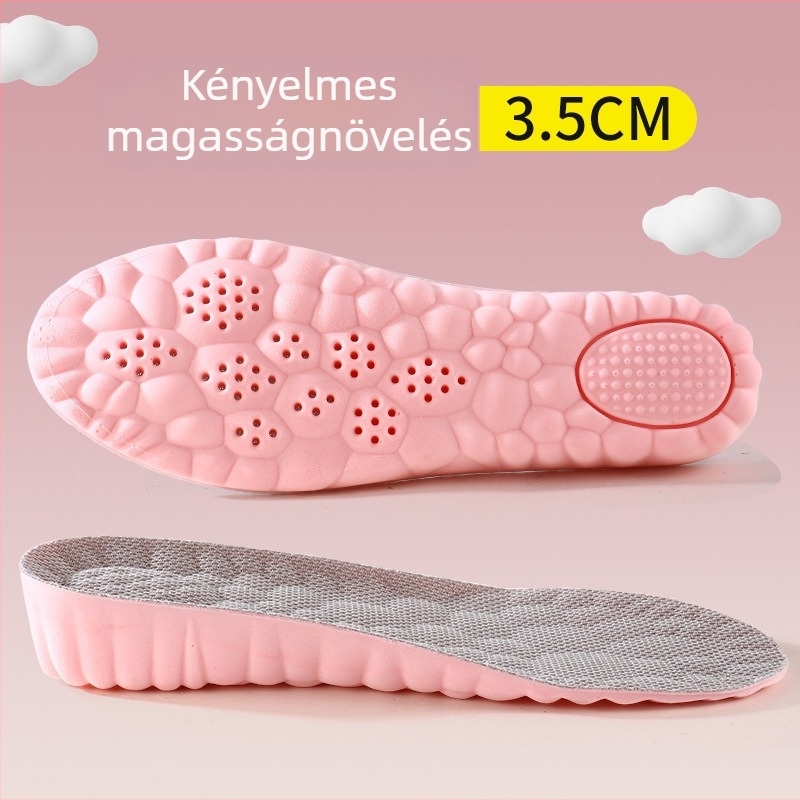 Magasságot növelő talpbetét - PU, teljes talpbetét, modell 5173-3, Uniszex