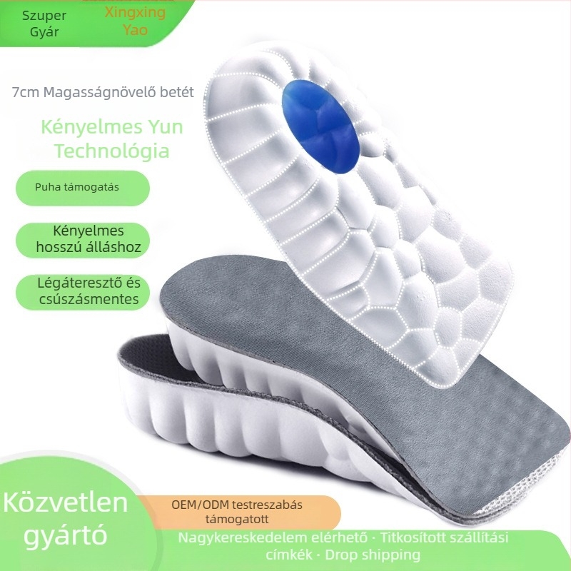 Xinyang XY-P040 Arch Támogatás és Magasító Talpbetét, PU Anyag, Teljes Talptbetét, Uniszex