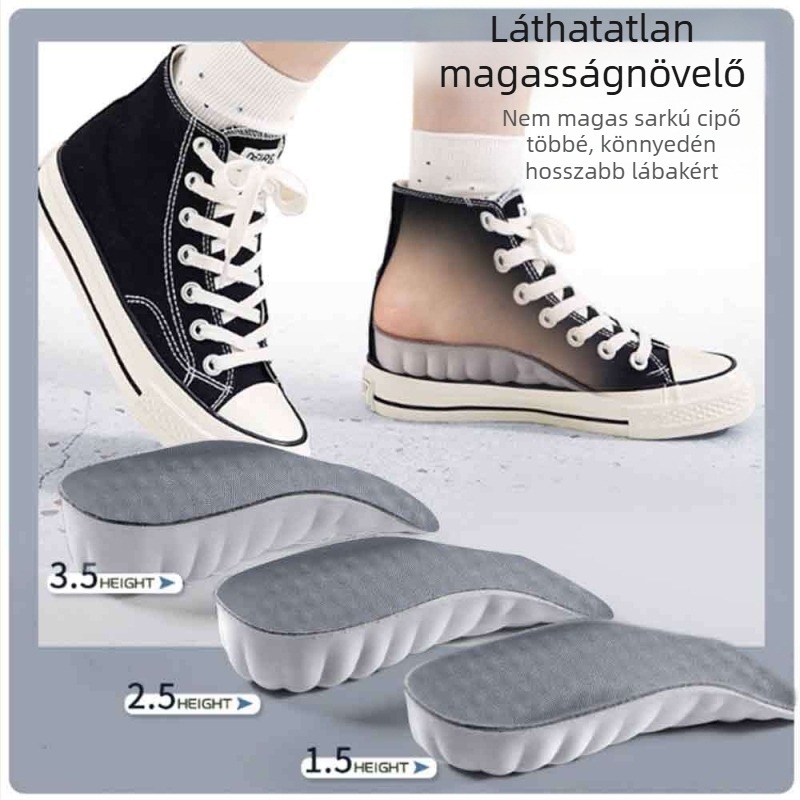 Xinyang XY-P040 Arch Támogatás és Magasító Talpbetét, PU Anyag, Teljes Talptbetét, Uniszex