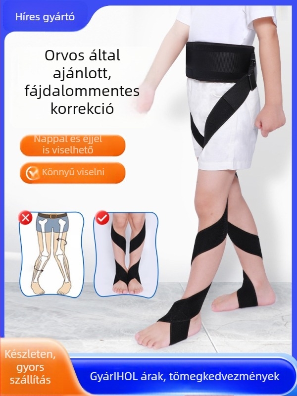 Gyerekek láb ortézise belső rotáció korrekcióhoz, modell YKS-5081, poliészter, védőfelszerelés, gyártó Su Xing, 1 hónap garancia