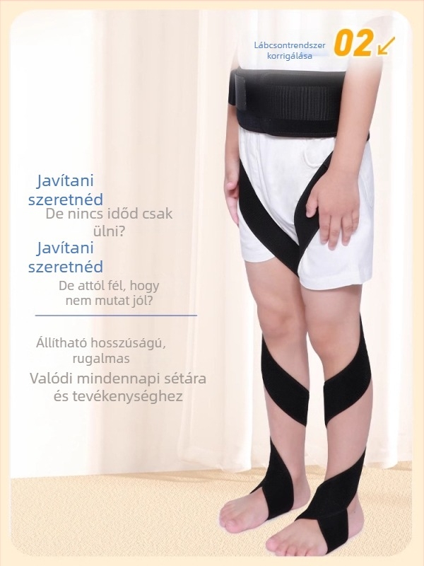 Gyerekek láb ortézise belső rotáció korrekcióhoz, modell YKS-5081, poliészter, védőfelszerelés, gyártó Su Xing, 1 hónap garancia