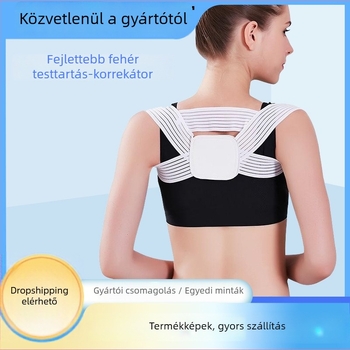 Gyerekeknek szóló testtartás-korrekciós öv – általánosiskolásoknak, mellkas egyenesítése és hátkorrekció, modell j06