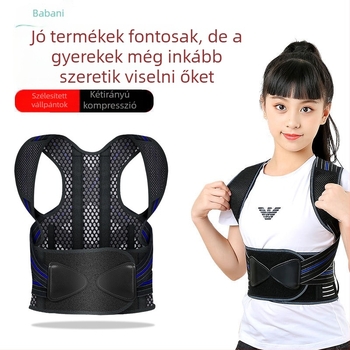 Companion Felnőtt Nyitott Vállú Testtartás-korrigáló Hát-támogatással, Lélegző, Modell 0551, 2020