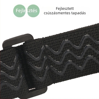 Over-the-knee csizmák csúszásmentes pántokkal és Velcro-zárással, hosszú csík stílus, fűzőhossz 43 cm
