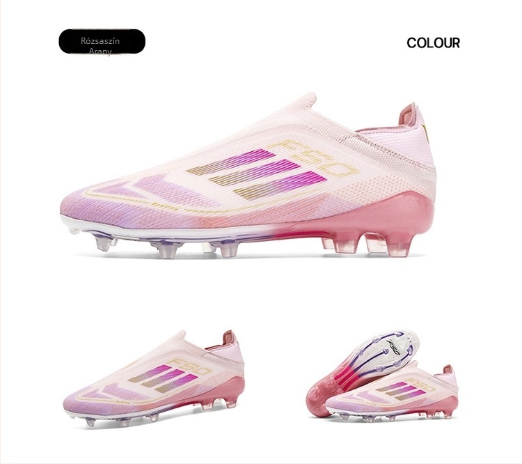 Futballcipő, lélegző technológiával, alacsony felsőrész szintetikus bőrből, csúszásmentes gumitalp, fűre edzéshez