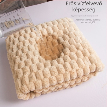 Arc törölköző korall polárból, Jacquard 150D, tömege 80–100 g